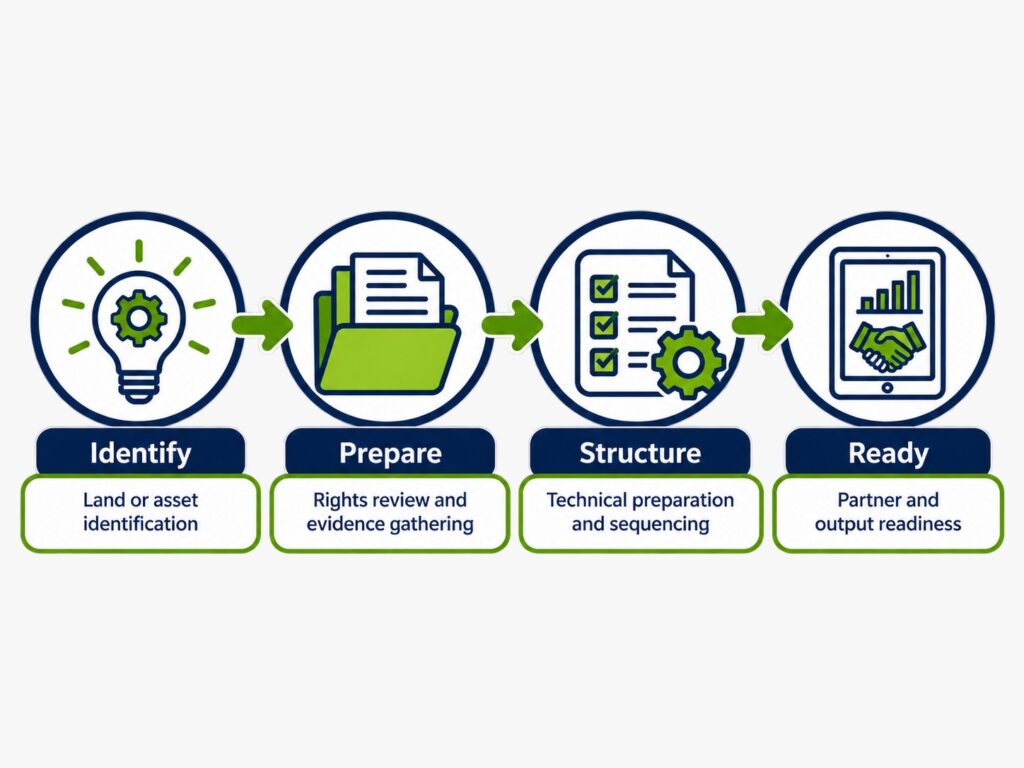 Project Development – Identify, Prepare, Structure, Ready